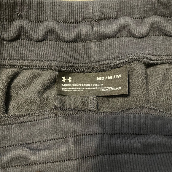 Men’s Under Armour Terry Cloth Shorts - Medium - Picture 2 of 2